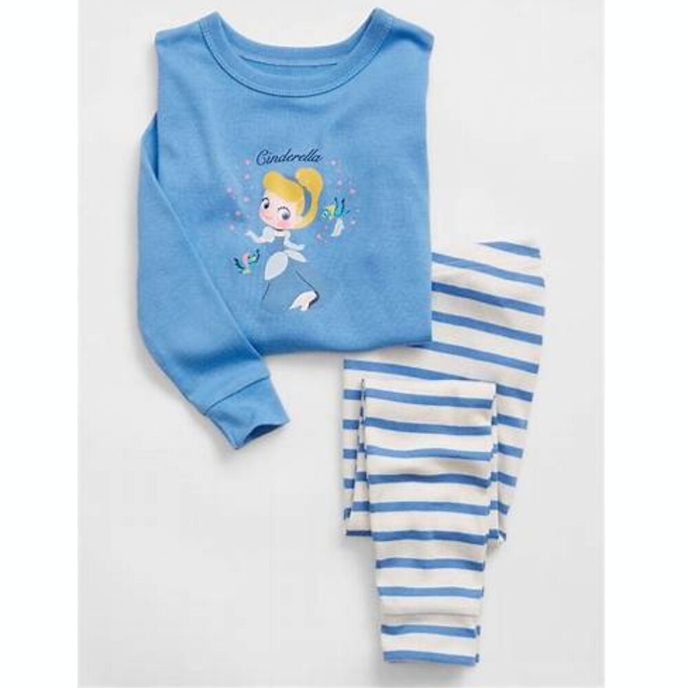 Gap Kids Disney Cinderella 100% Organic Cotton PJ Set